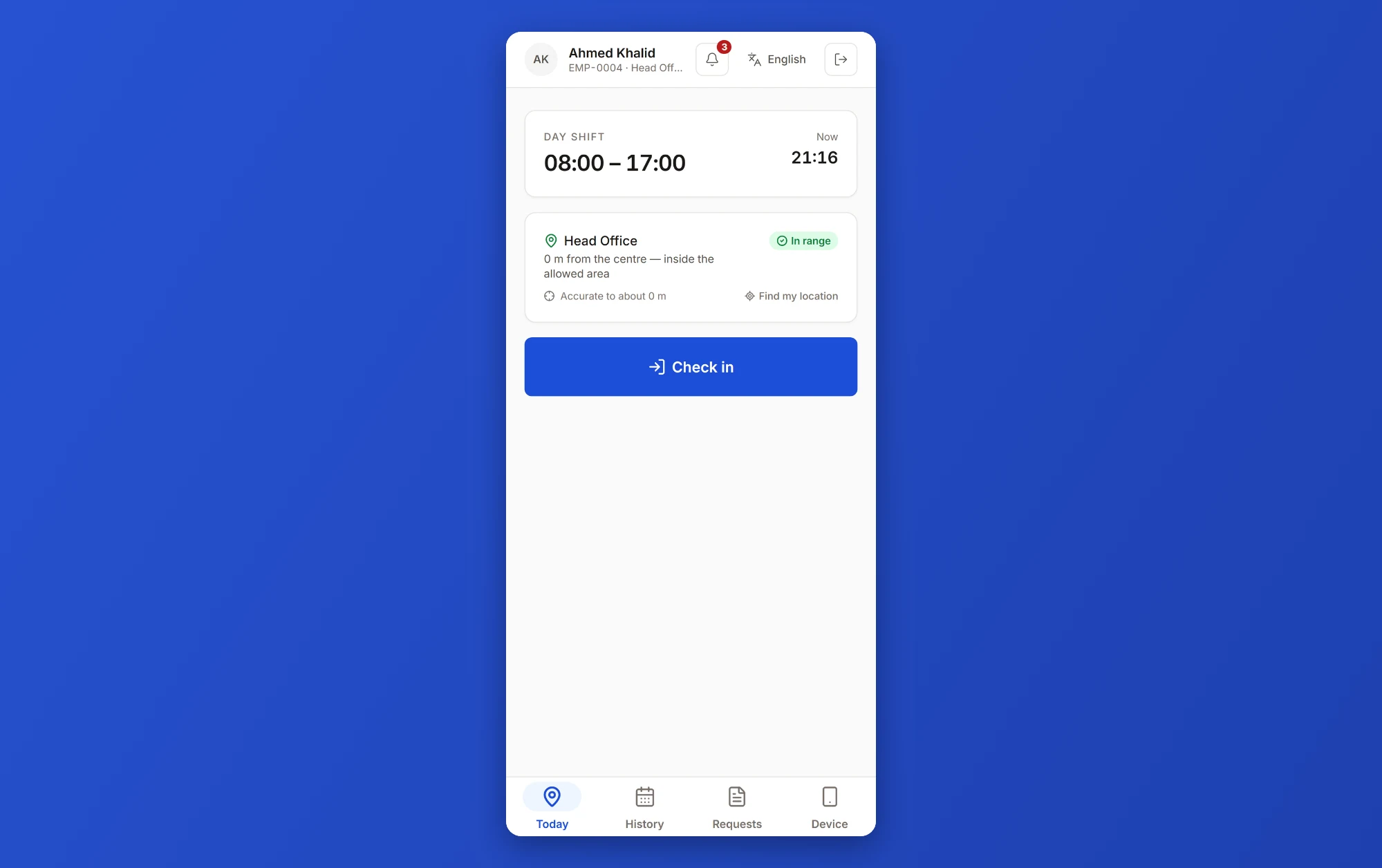 GeoAttend screenshot 6